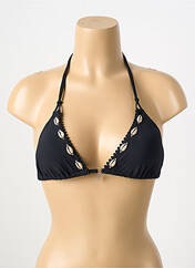 Haut de maillot de bain noir BANANA MOON pour femme seconde vue