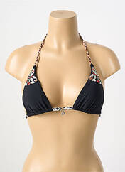 Haut de maillot de bain noir BANANA MOON pour femme seconde vue