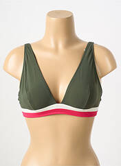 Haut de maillot de bain vert BANANA MOON pour femme seconde vue