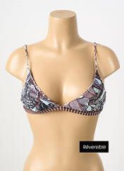 Haut de maillot de bain vert MAAJI pour femme seconde vue