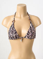 Haut de maillot de bain violet BANANA MOON pour femme seconde vue