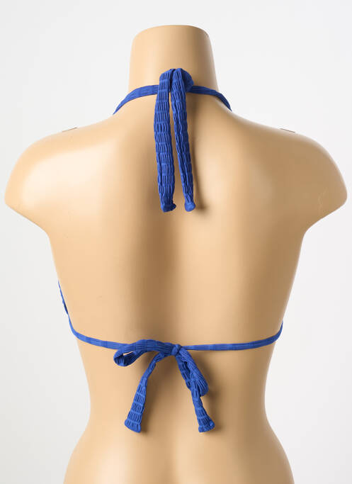 Haut de maillot de bain bleu BANANA MOON femme