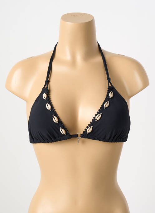 Haut de maillot de bain noir BANANA MOON pour femme