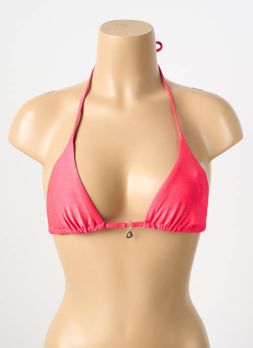 Haut de maillot de bain rose BANANA MOON pour femme