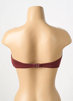 Haut de maillot de bain stretch haut bandeau rouge SEAFOLLY femme