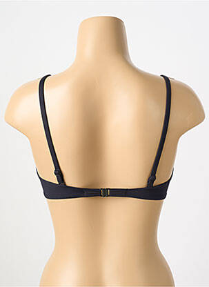 Haut de maillot de bain stretch haut soutien-gorge balconnet noir WATERCULT femme