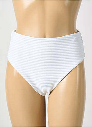 Bas de maillot de bain stretch culotte blanc SEA LEVEL femme