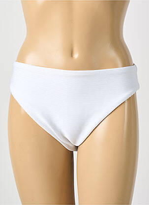 Bas de maillot de bain stretch culotte blanc SEAFOLLY femme