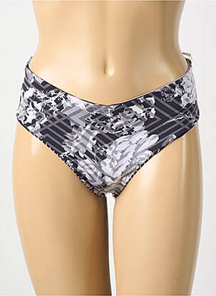 Bas de maillot de bain réversible culotte noir MAAJI femme