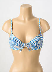 Haut de maillot de bain bleu WATERCULT pour femme seconde vue