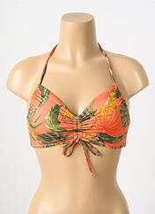 Haut de maillot de bain orange BANANA MOON pour femme seconde vue