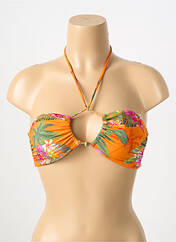 Haut de maillot de bain orange BANANA MOON pour femme seconde vue