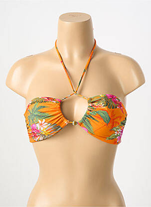 Haut de maillot de bain orange BANANA MOON pour femme