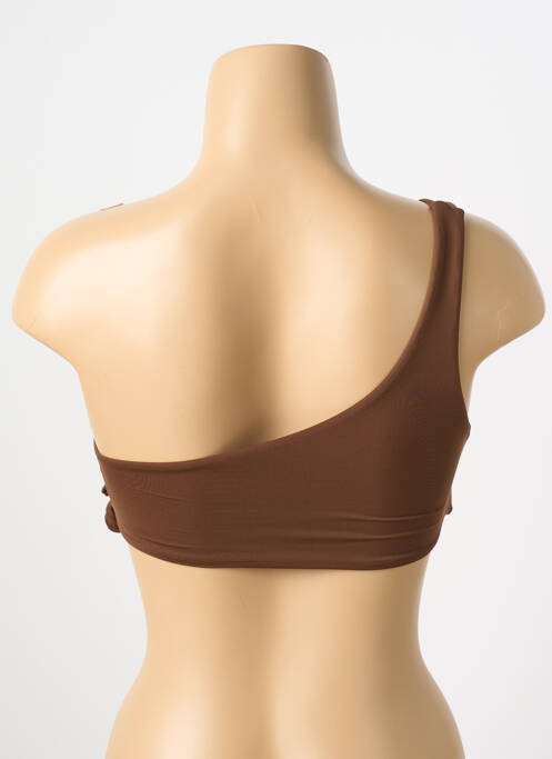 Haut de maillot de bain marron SEAFOLLY pour femme