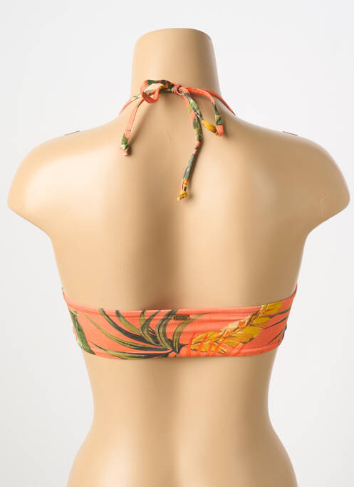 Haut de maillot de bain orange BANANA MOON pour femme