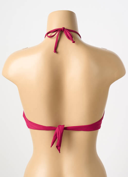 Haut de maillot de bain rouge BANANA MOON pour femme