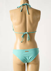 Maillot de bain 2 pièces bleu GENIUS pour femme seconde vue