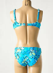 Maillot de bain 2 pièces bleu ROIDAL pour femme seconde vue