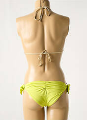 Maillot de bain 2 pièces jaune VACANZE ITALIANE pour femme seconde vue