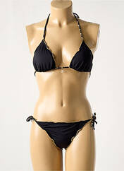 Maillot de bain 2 pièces noir BANANA MOON pour femme seconde vue