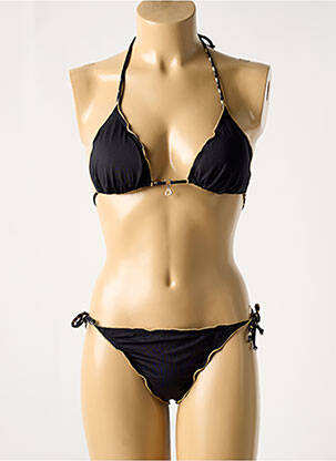 Maillot de bain 2 pièces noir BANANA MOON pour femme