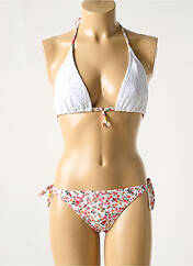 Maillot de bain 2 pièces rose BANANA MOON pour femme seconde vue