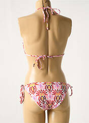 Maillot de bain 2 pièces rose MALIPARMI pour femme seconde vue