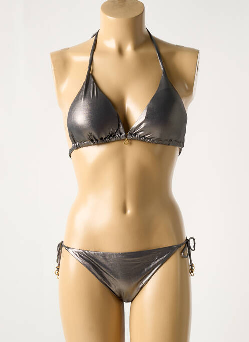 Maillot de bain 2 pièces argent BANANA MOON pour femme