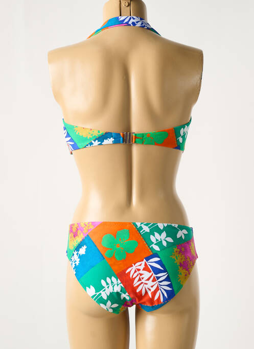 Maillot de bain 2 pièces rose ROIDAL pour femme