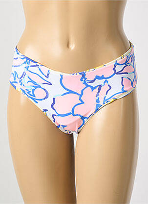Bas de maillot de bain imprimé fantaisie culotte bleu MAAJI femme