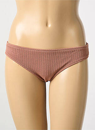 Bas de maillot de bain culotte culotte marron SEAFOLLY femme