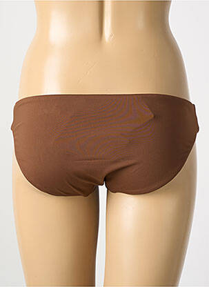 Bas de maillot de bain culotte culotte marron SEAFOLLY femme