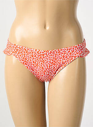 Bas de maillot de bain imprimé fantaisie culotte orange BANANA MOON femme