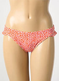 Bas de maillot de bain imprimé fantaisie culotte orange BANANA MOON femme