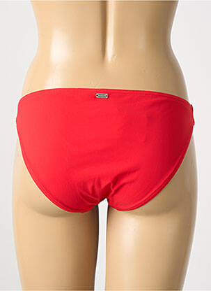 Bas de maillot de bain culotte culotte rouge BANANA MOON femme