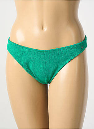 Bas de maillot de bain culotte culotte vert BANANA MOON femme