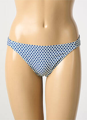 Bas de maillot de bain imprimé fantaisie culotte bleu WATERCULT femme