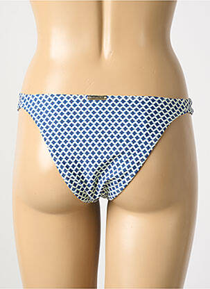 Bas de maillot de bain imprimé fantaisie culotte bleu WATERCULT femme