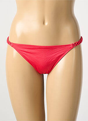 Bas de maillot de bain culotte culotte rouge WATERCULT femme