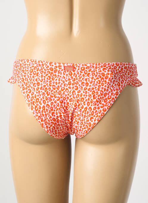 Bas de maillot de bain imprimé fantaisie culotte orange BANANA MOON femme
