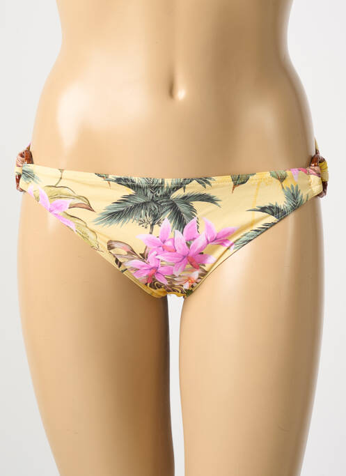 Bas de maillot de bain jaune BANANA MOON pour femme