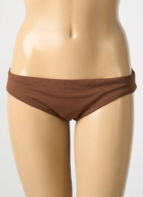 Bas de maillot de bain marron SEAFOLLY pour femme