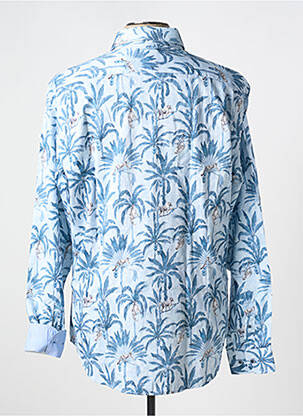 Chemise manches longues manches longues bleu DARIO BELTRAN homme