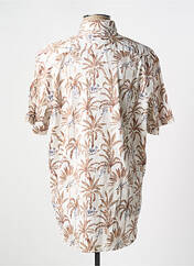 Chemise manches courtes beige DARIO BELTRAN pour homme seconde vue