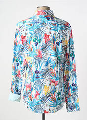 Chemise manches longues bleu DARIO BELTRAN pour homme seconde vue