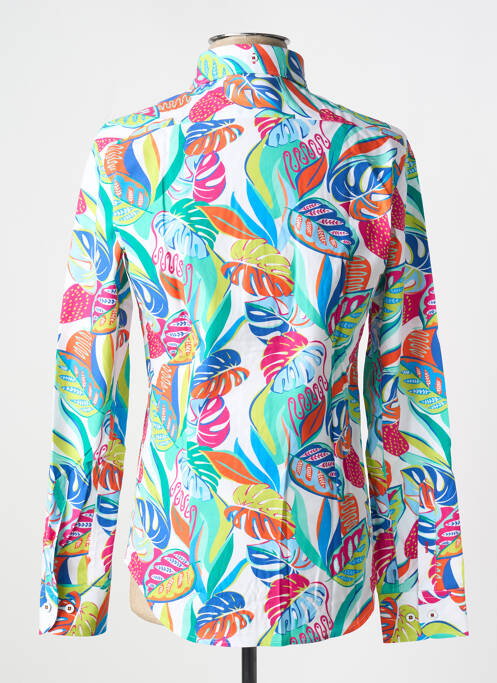 Chemise manches longues imprimé fantaisie bleu THE SURFCAR homme