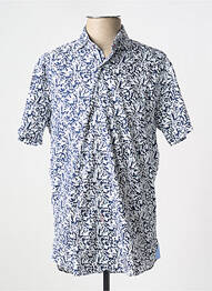 Chemise manches courtes imprimé fantaisie bleu THE SURFCAR homme