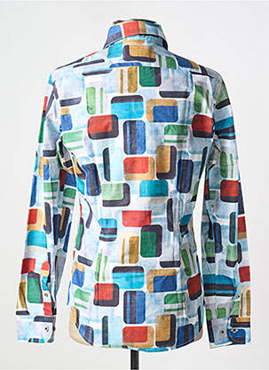 Chemise manches longues manches longues bleu DARIO BELTRAN homme