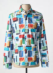 Chemise manches longues bleu DARIO BELTRAN pour homme seconde vue