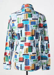 Chemise manches longues bleu DARIO BELTRAN pour homme seconde vue